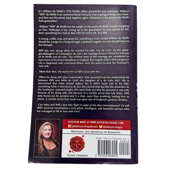 Wilford by Kathryn Le Veque (De Wolfe Pack:Generations) (2021, Paperback) - Picture 2 of 5